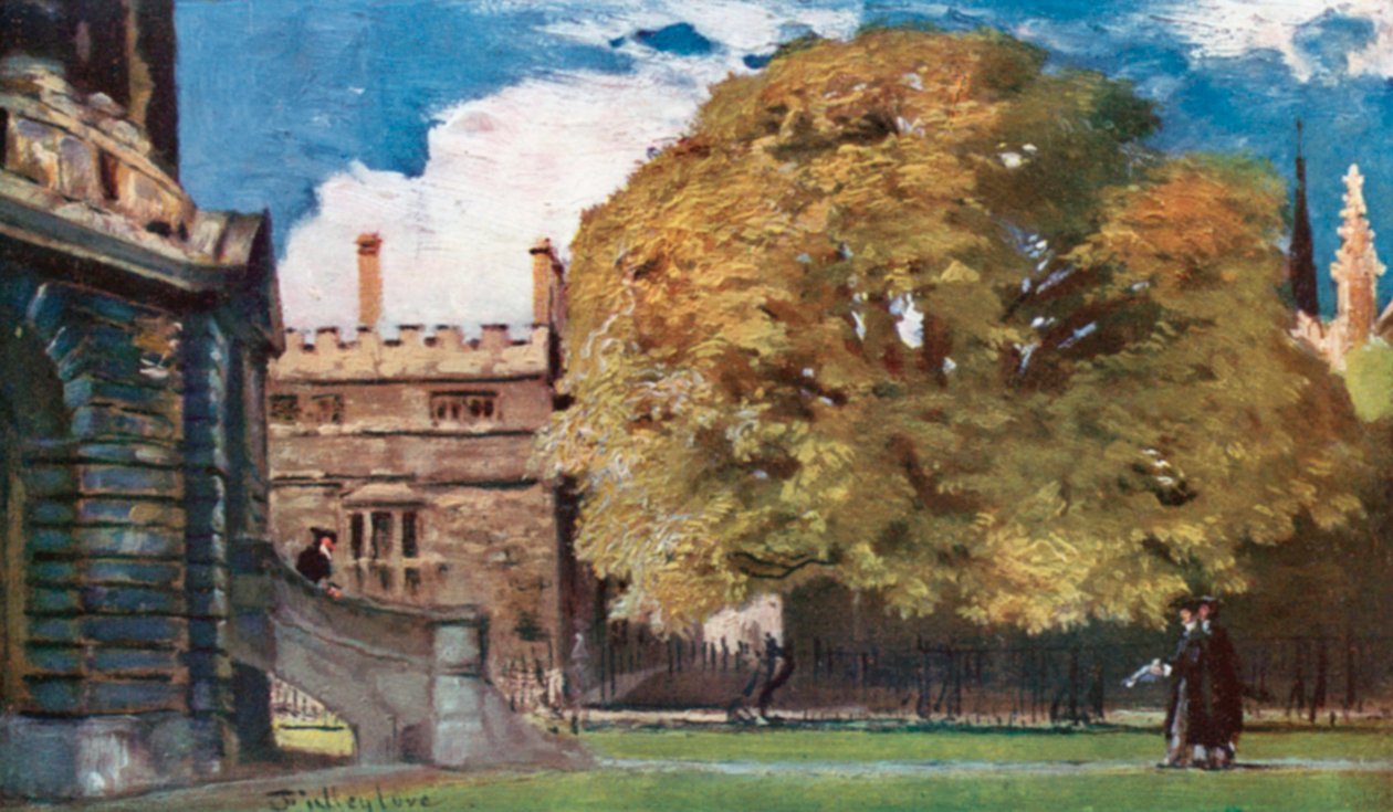 Bischof Hebers Baum (Farblithografie) von John Fulleylove