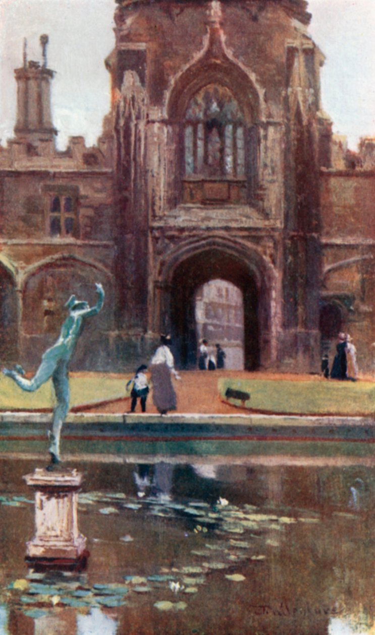 Christ Church College – Tom Quadrangle von John Fulleylove