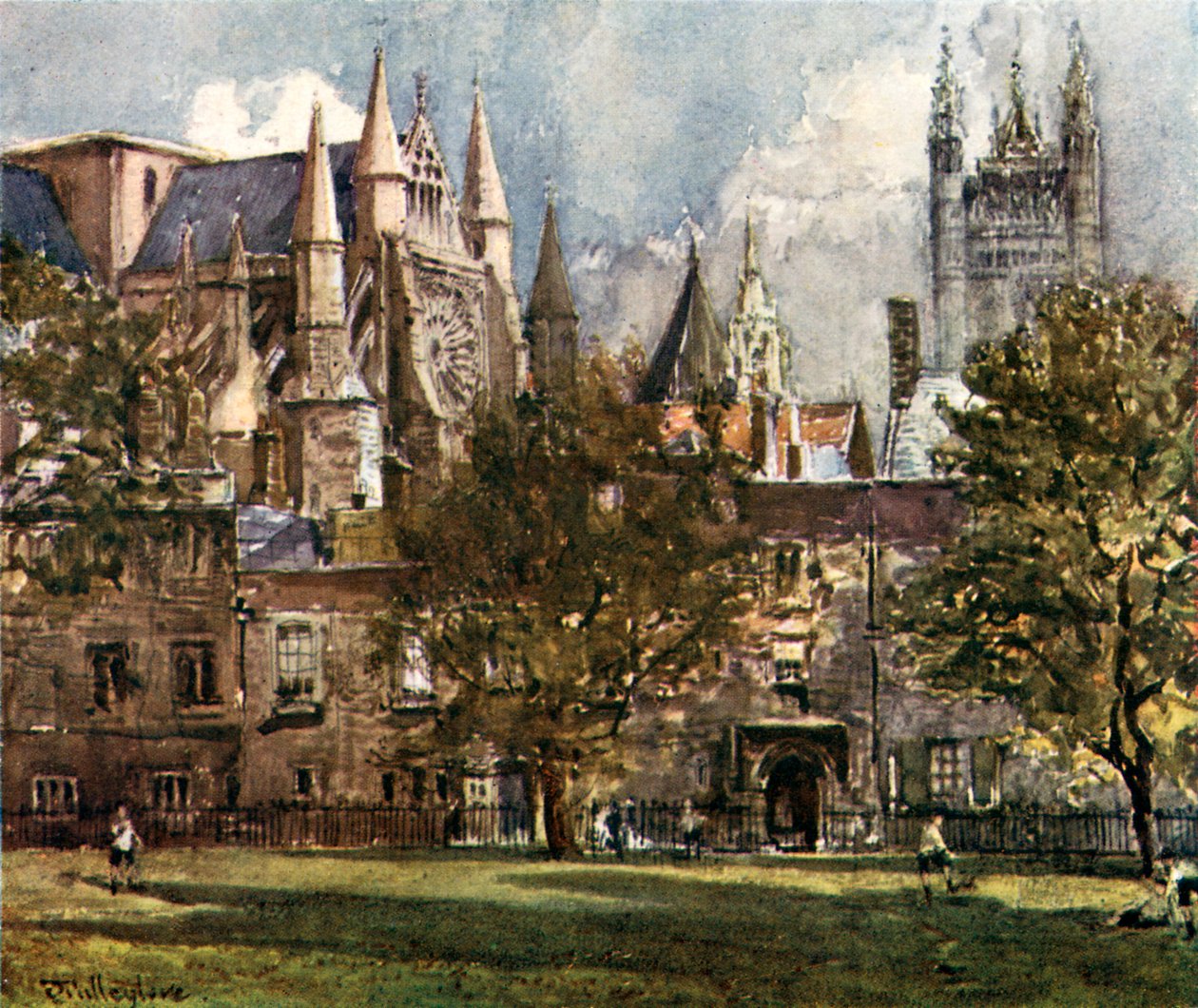 Der Südtransept und das Kapitelhaus vom Dean