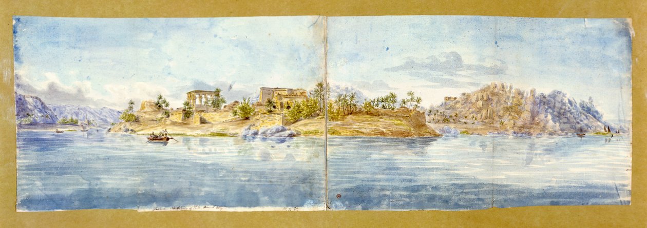 Die Insel Philae von John Gardner Wilkinson