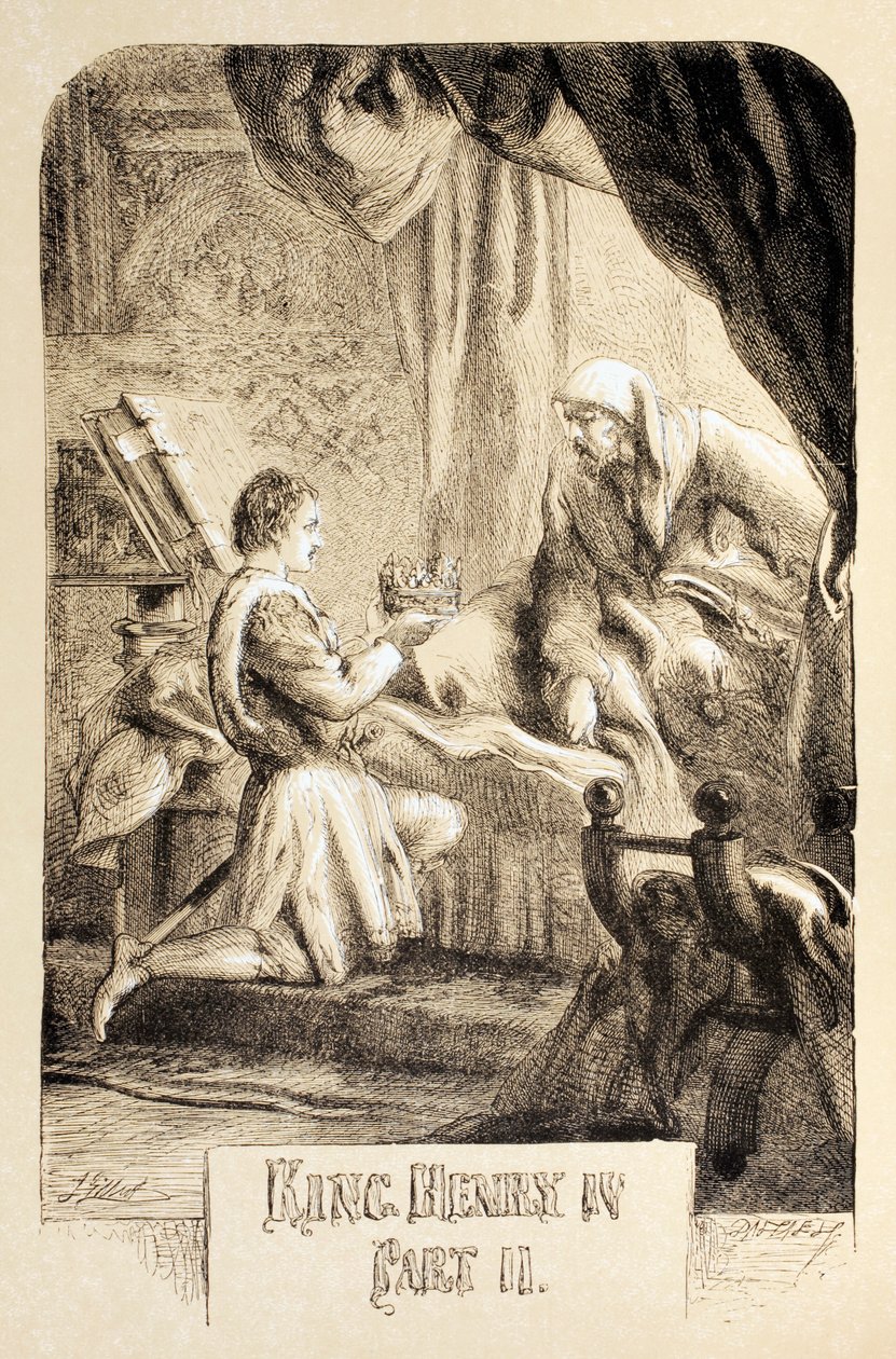 Heinrich IV., Teil II, 1890 von John Gilbert