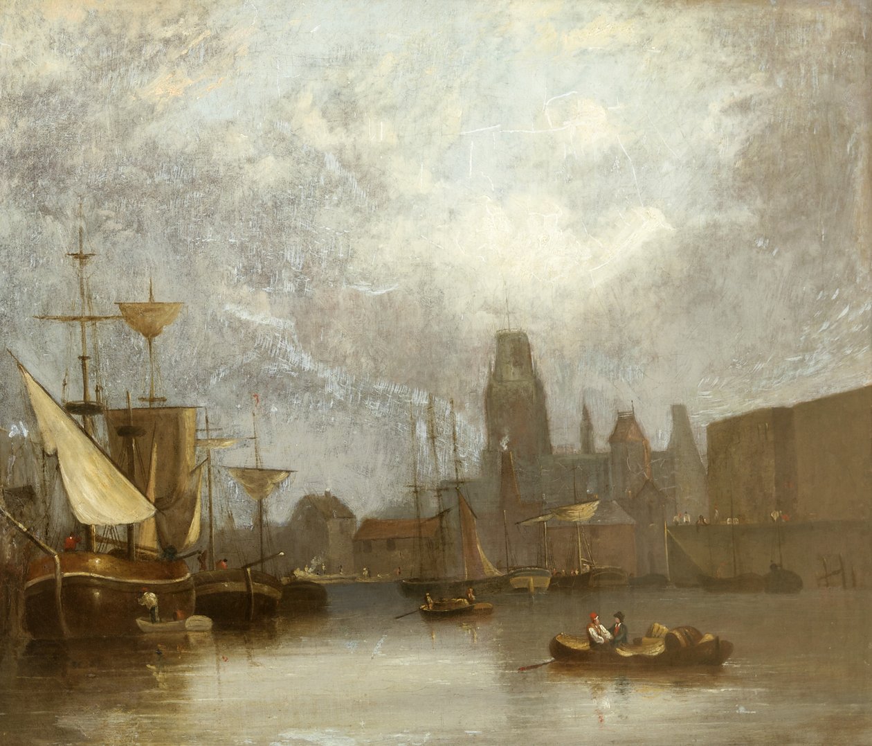 St. Mary Redcliffe vom Schwimmhafen von John Glen Wilson