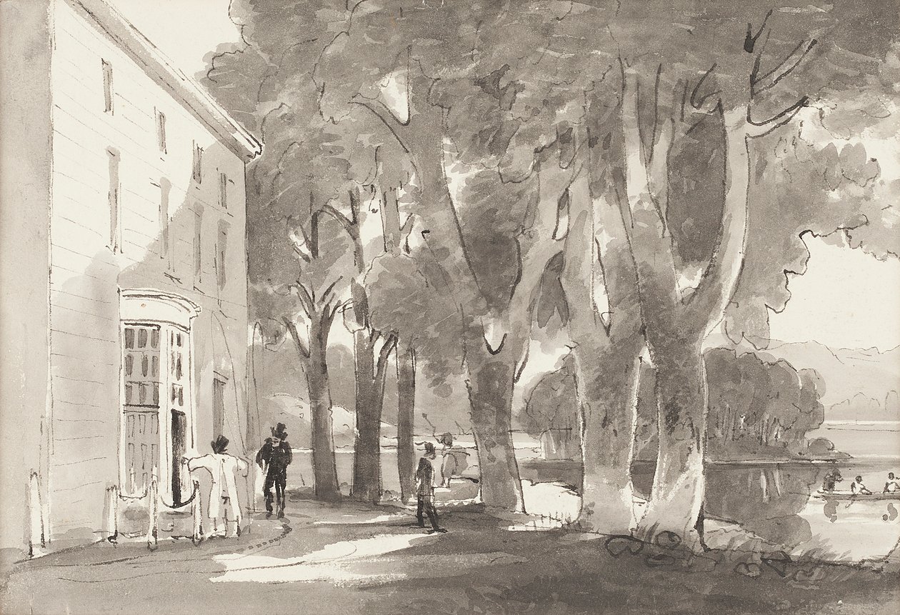 Fähre, 1814 von John Harden