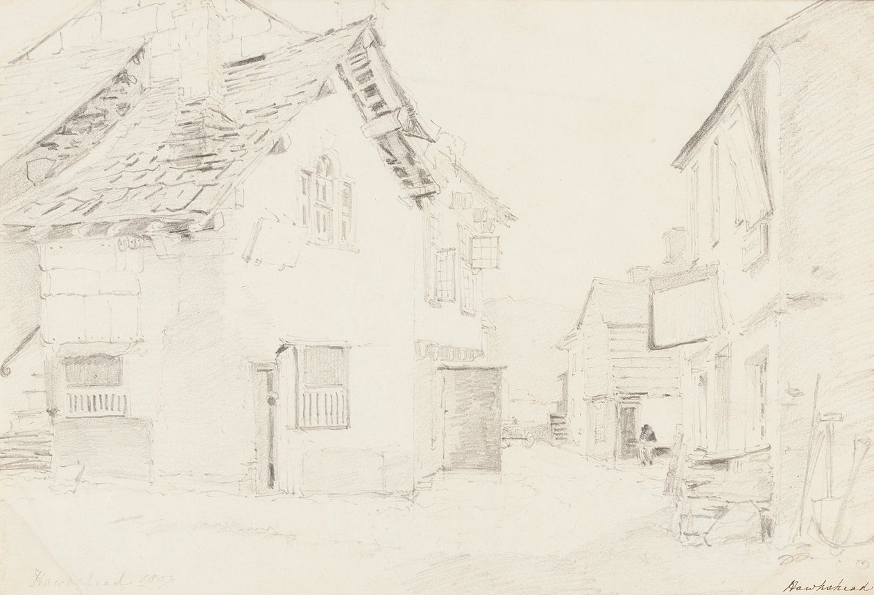 Hawkshead, Cumbria, 1807 von John Harden