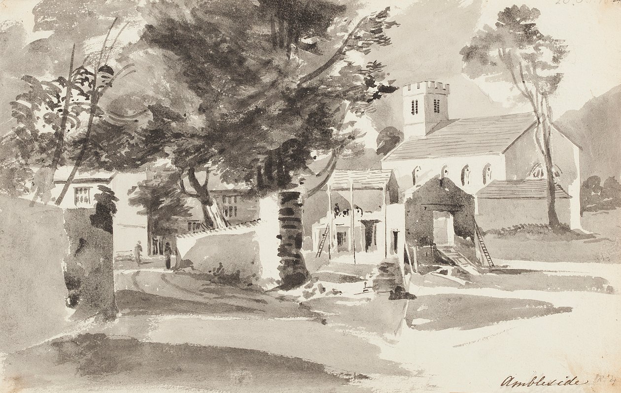 St. Anns Kirche, Ambleside, 1814 von John Harden