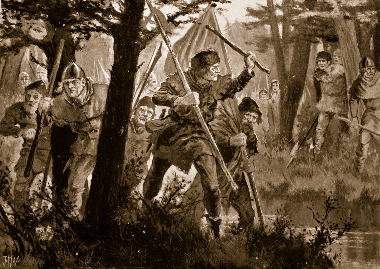 Aufstand der Bauern von Dalecarlia, 1434 von John Harris Valda