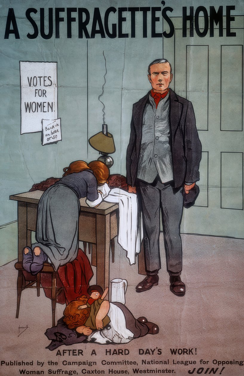 Ein Zuhause der Suffragetten von John Hassall