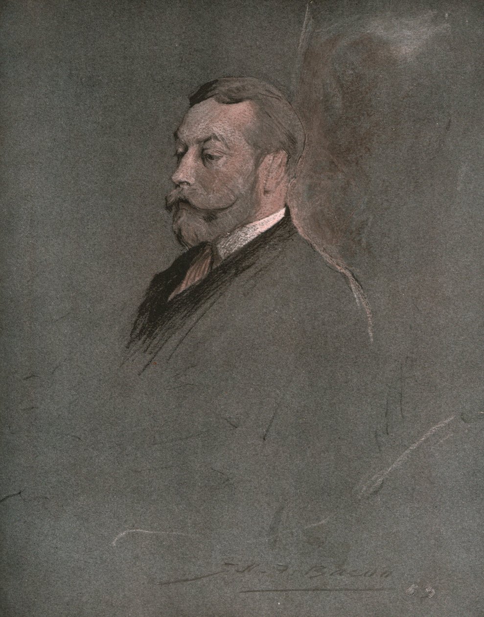 Seine Majestät König Georg V., 1910 von John Henry Frederick Bacon