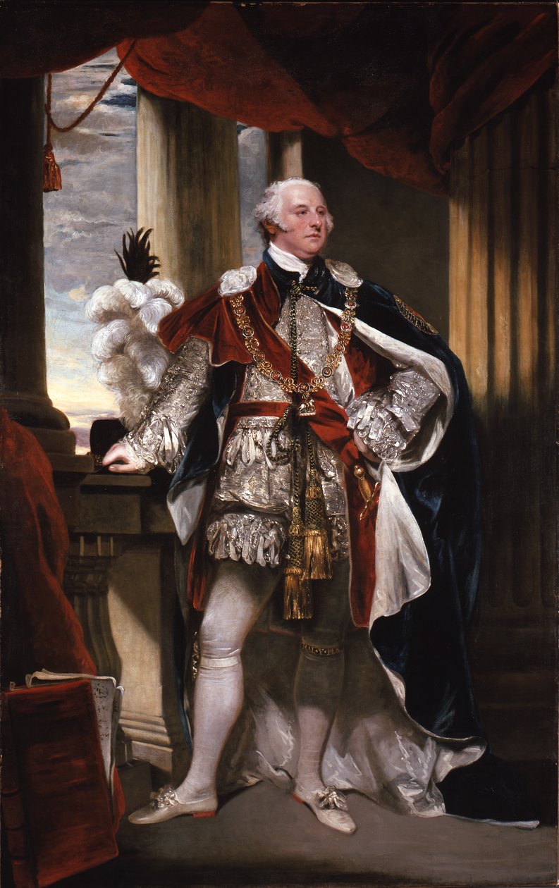 John Jeffreys Pratt, 2. Earl und 1. Marquis Camden als Ritter des Hosenbandordens von John Hoppner