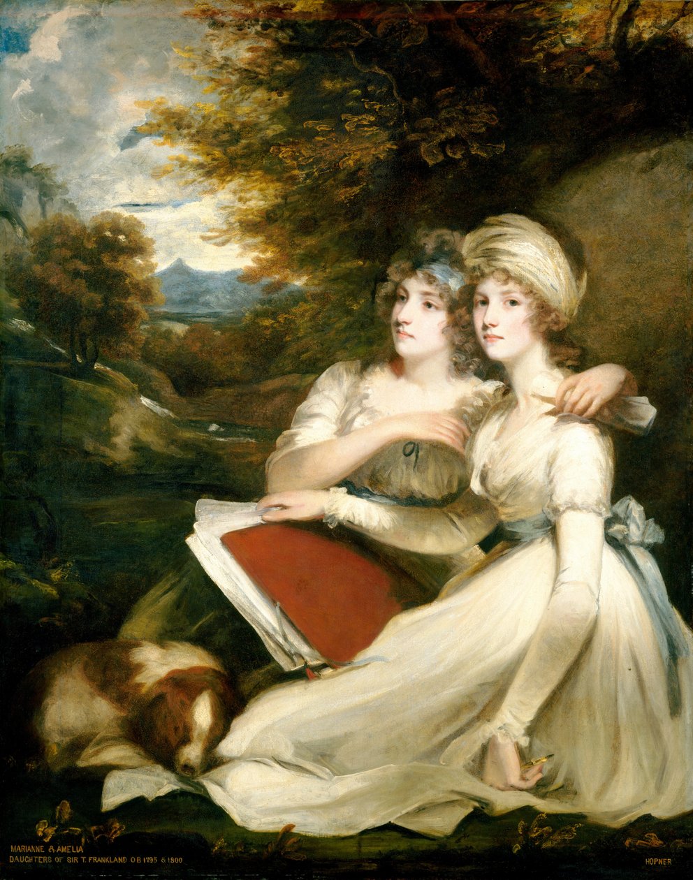 Die Frankland-Schwestern von John Hoppner