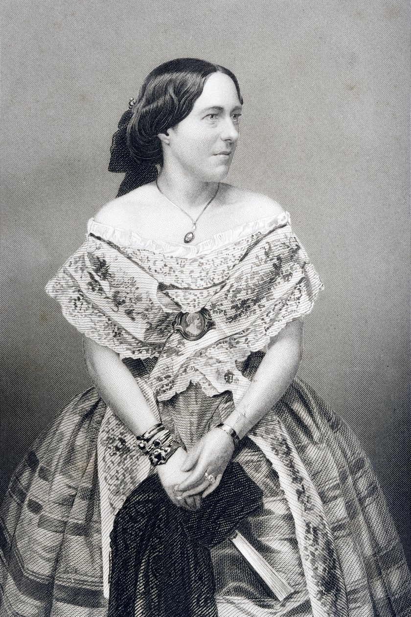 Clara Novello, gestochen von D.J. Pound nach einem Foto, aus 
