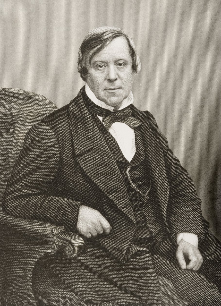 William Scholefield (1809-67) graviert von D.J. Pound nach einem Foto, aus 