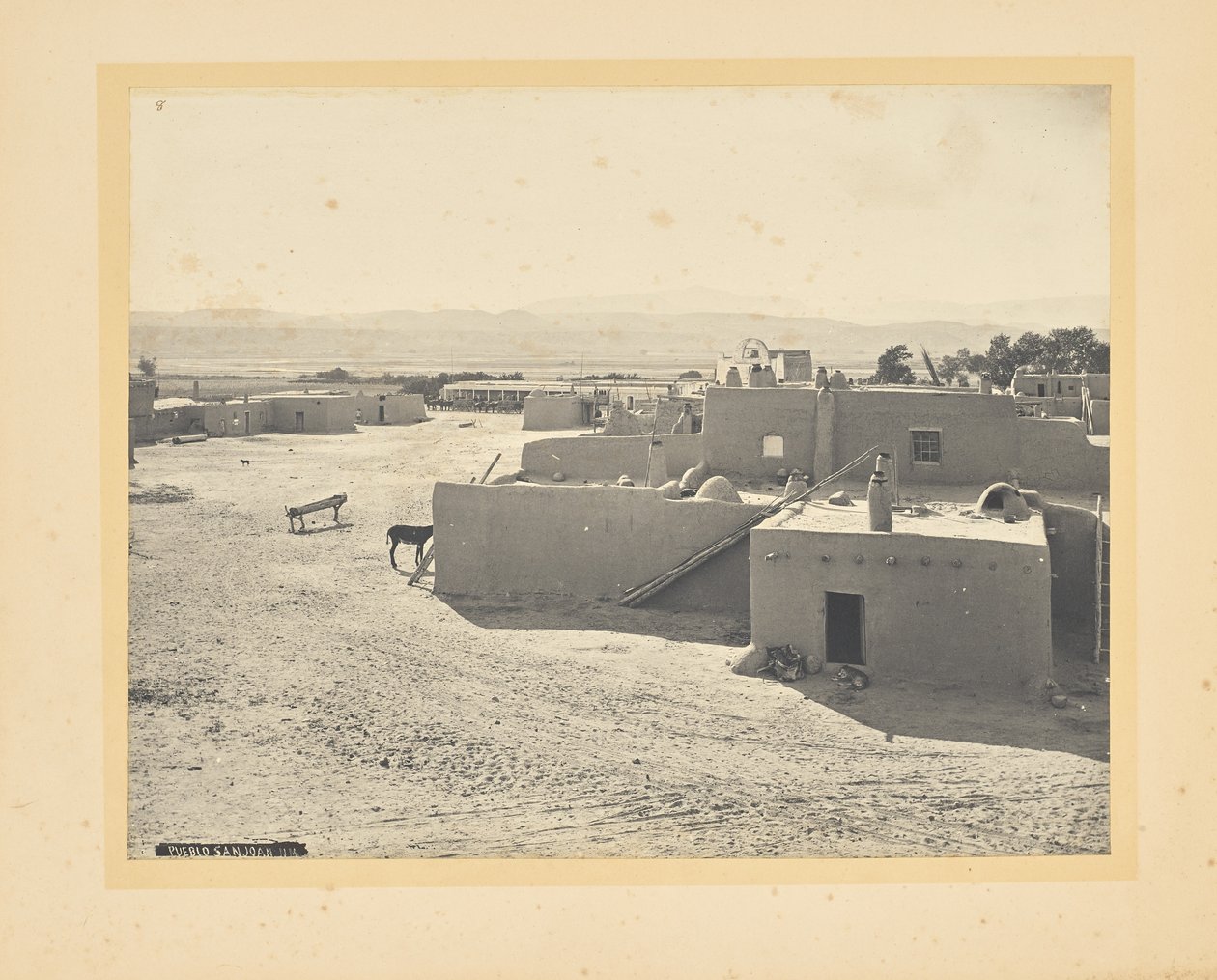 Pueblo San Juan, New Mexico von John K. Hillers