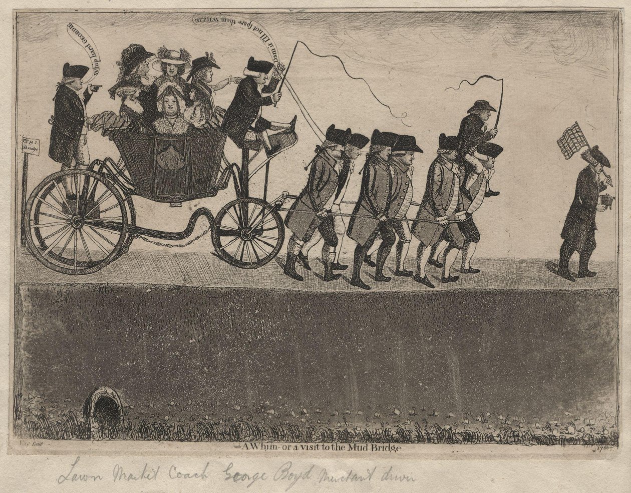 Eine Laune - oder ein Besuch der Schlammbrücke von John Kay von John Kay