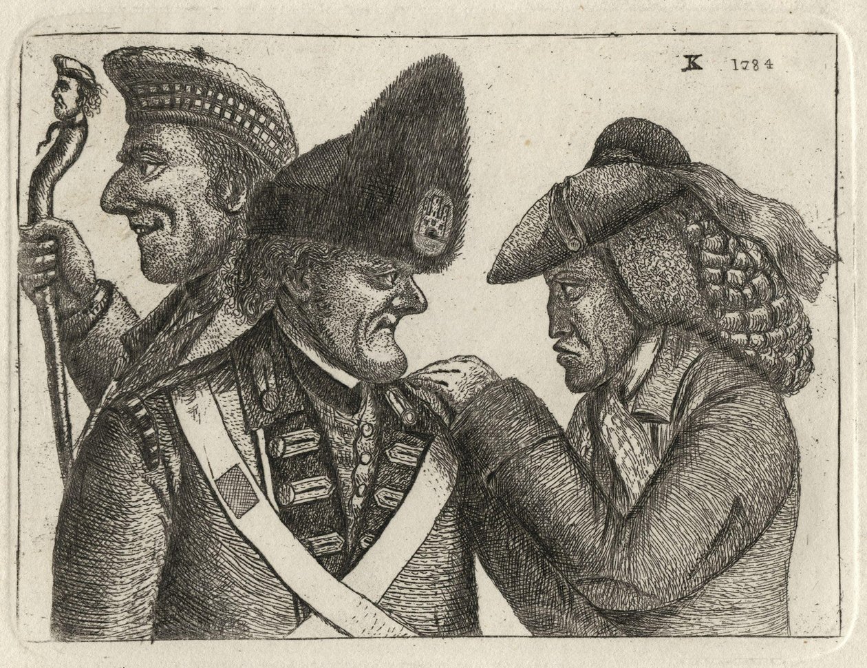 James Robertson von Kincraigie; John Dhu (Dow, MacDonald); Jamie Duff von John Kay von John Kay