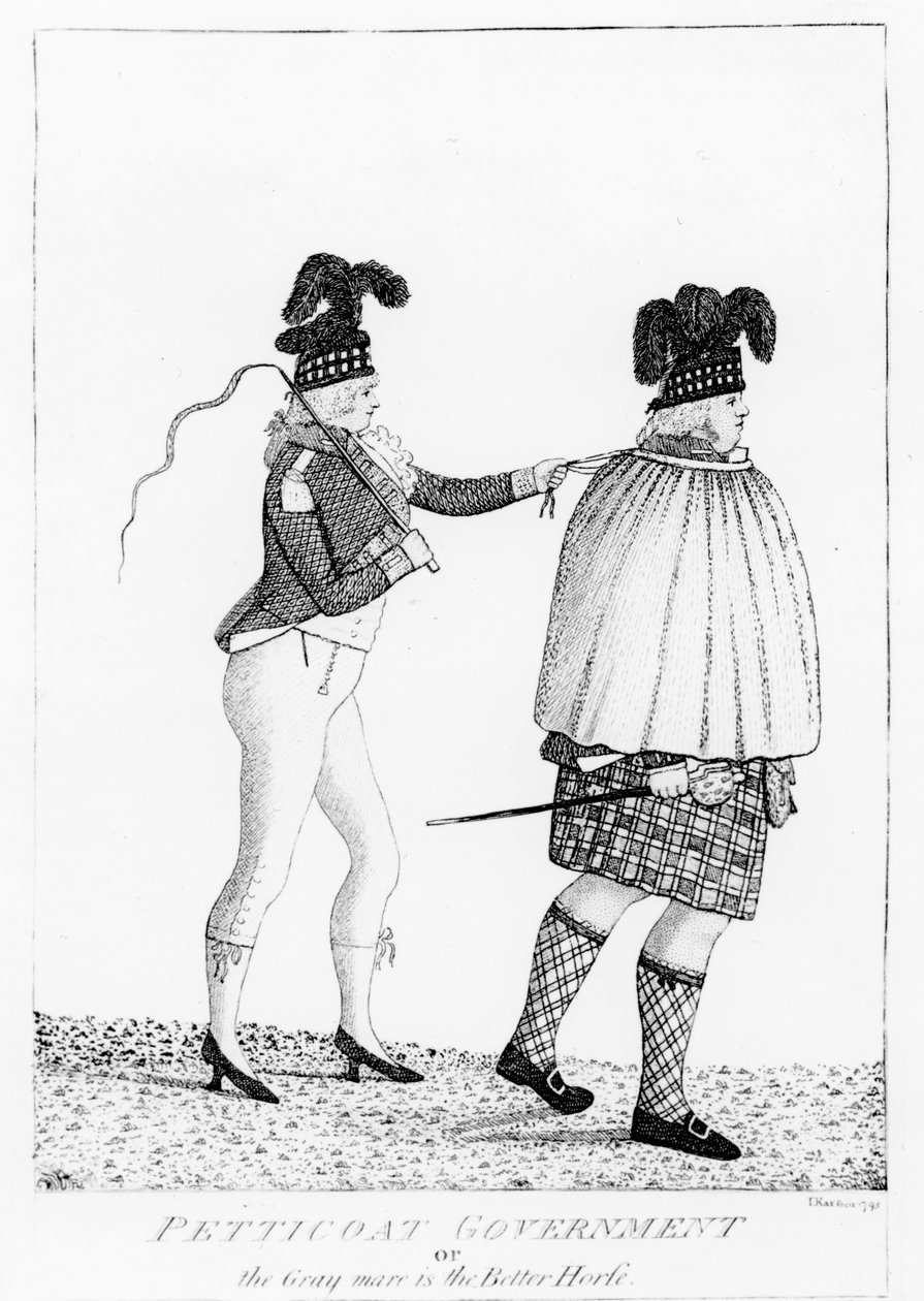 Weiberherrschaft oder die graue Stute ist das bessere Pferd, 1795 von John Kay