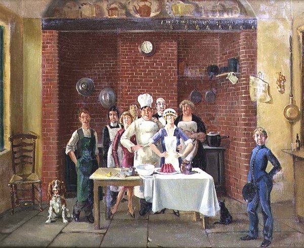 Der Stab des Georg und des Drachen von John Kynnersley Kirby