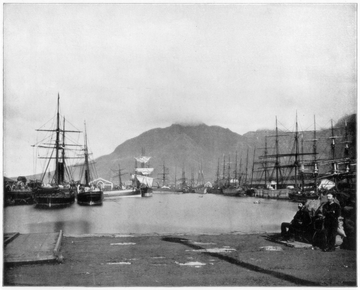 Kapstadt, Südafrika, Ende des 19. Jahrhunderts von John L. Stoddard