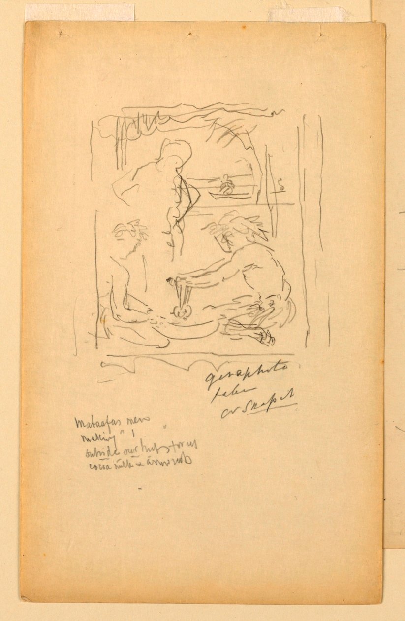 Mataafas Männer bei der Arbeit von John La Farge