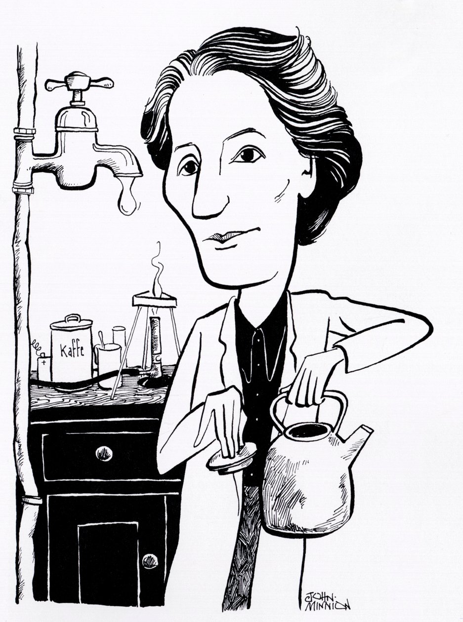 Lise Meitner, österreichische Physikerin von John Minnion