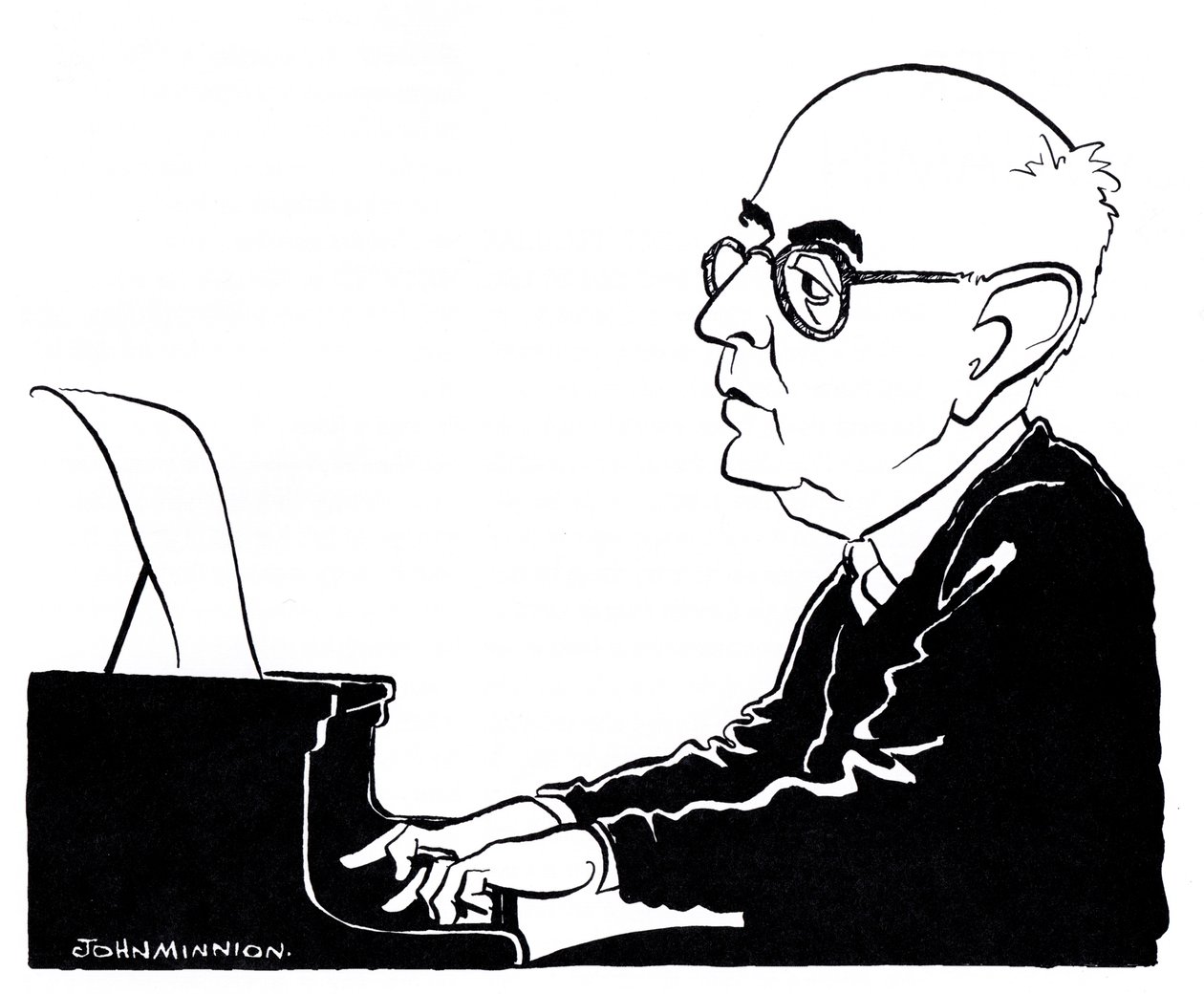 Theodor Ludwig Wiesengrund Adorno von John Minnion
