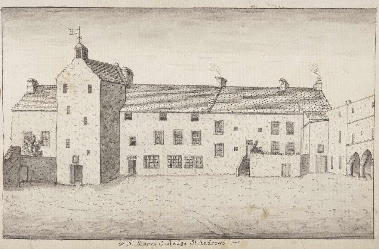St Andrews Delineated - St Marys College St Andrews von John Oliphant