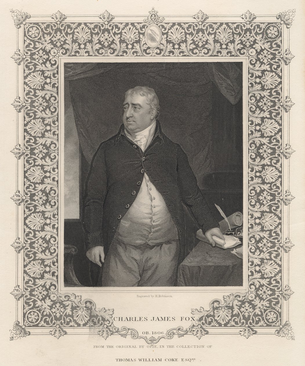 Charles James Fox von John Opie