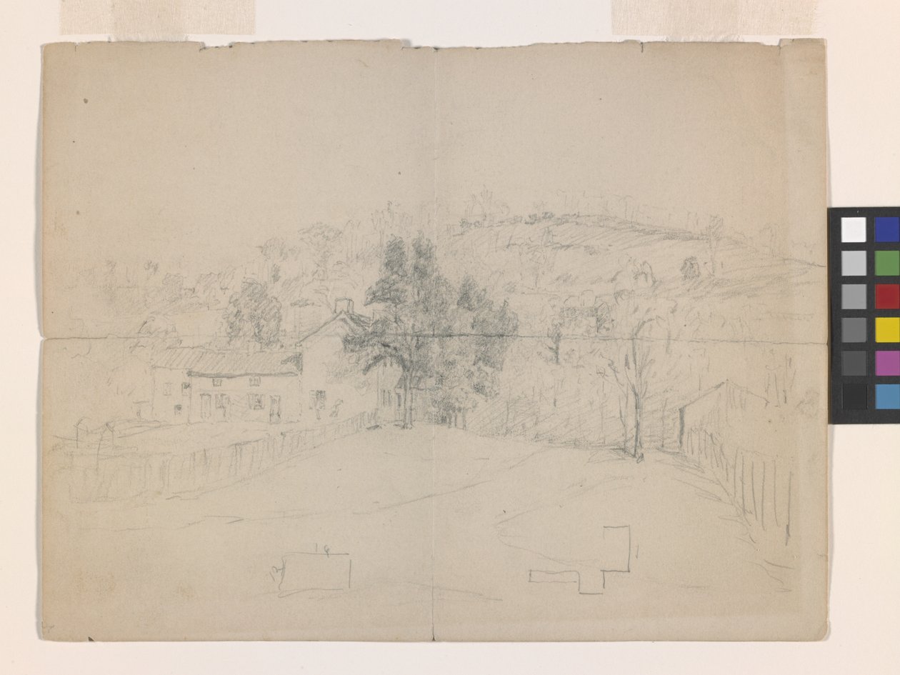 Straße in Brookville von John Otis Adams