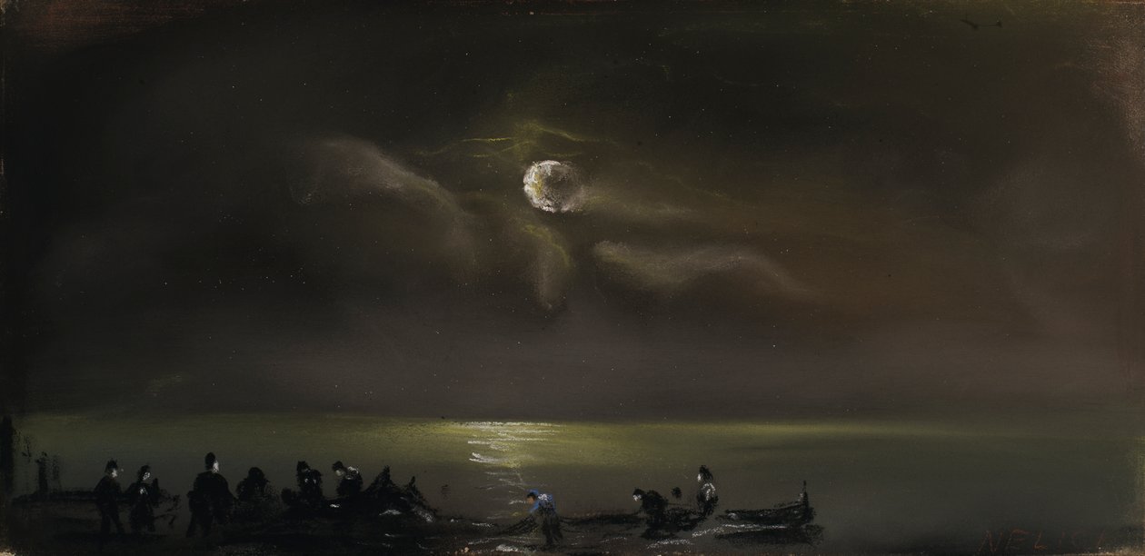 Nacht, spätes 19. - frühes 20. Jahrhundert von John P. S. Neligh