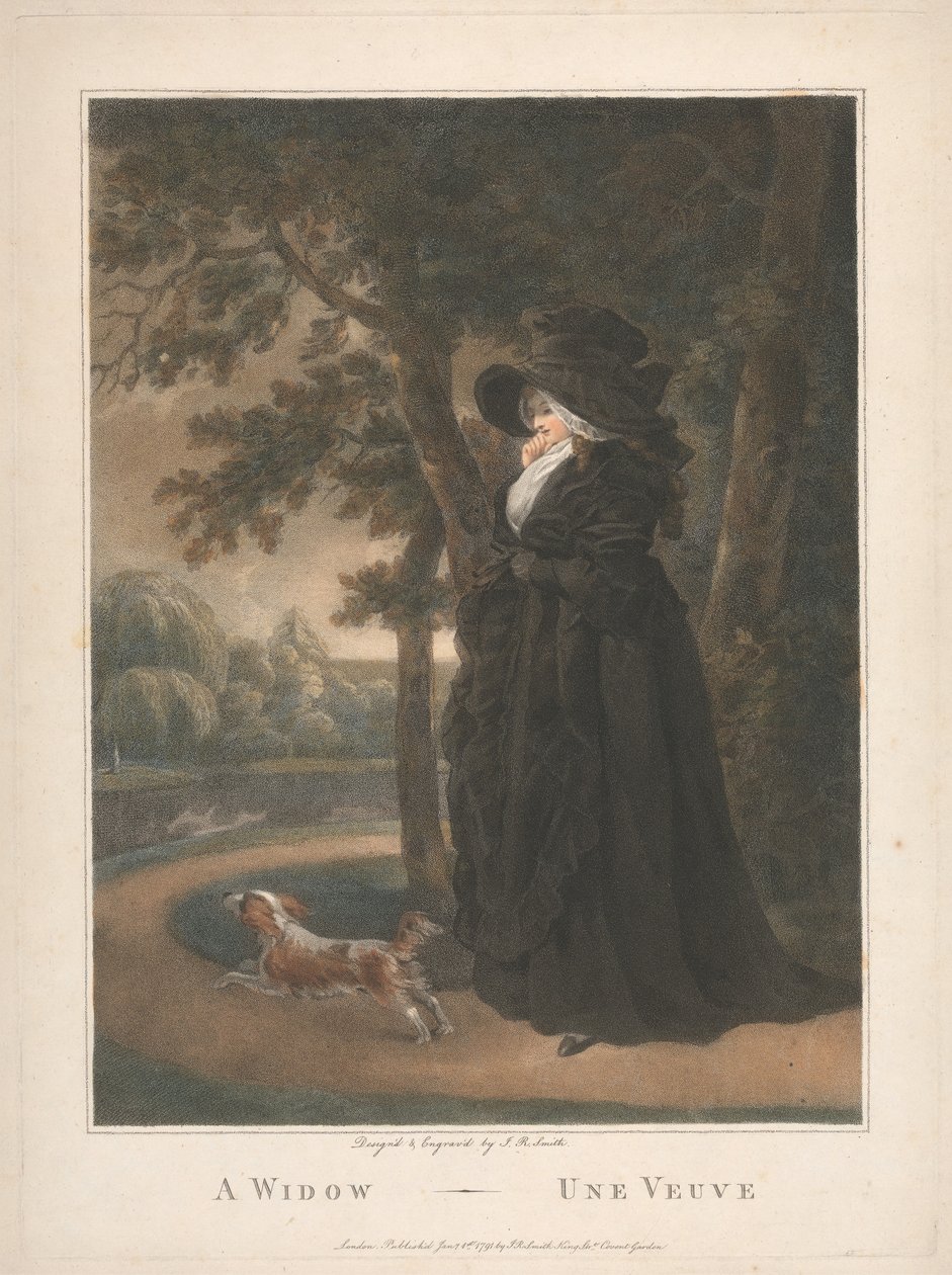 Eine Witwe von John Raphael Smith