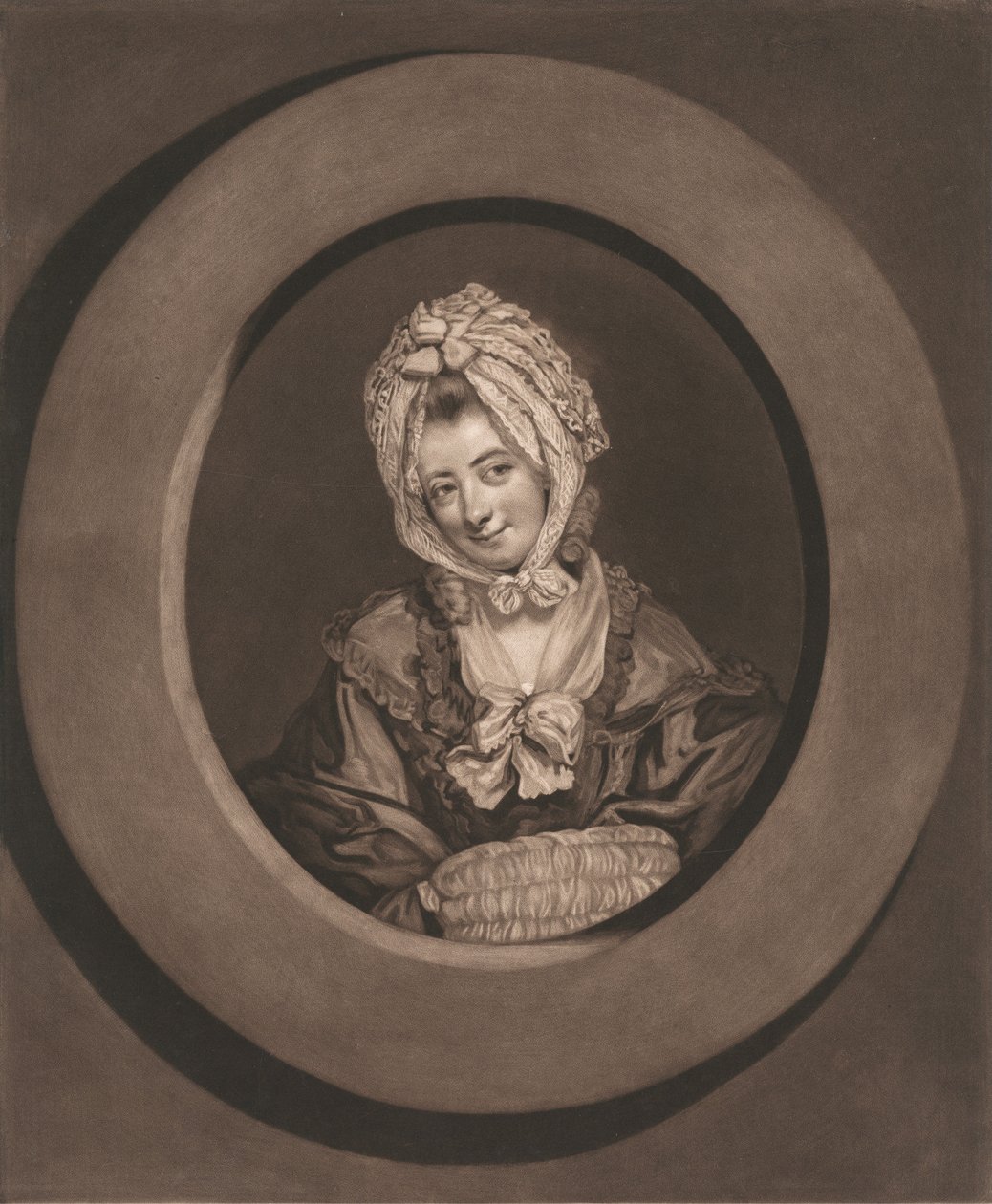 Madame Schindlerin von John Raphael Smith: Kunstdruck