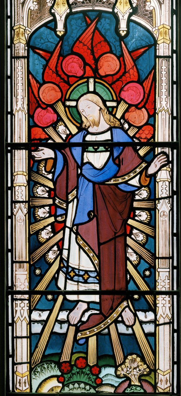Christus und Seraphim (aus Die klugen und törichten Jungfrauen) von John Richard Clayton