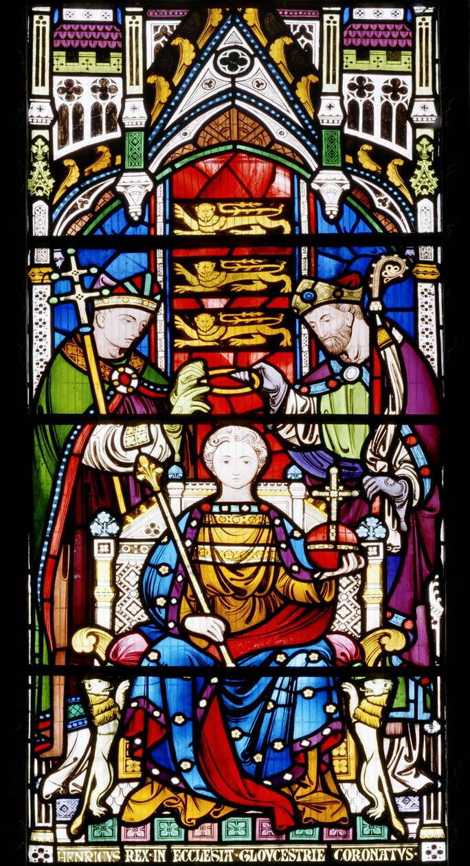 Krönung von Heinrich III. von John Richard Clayton