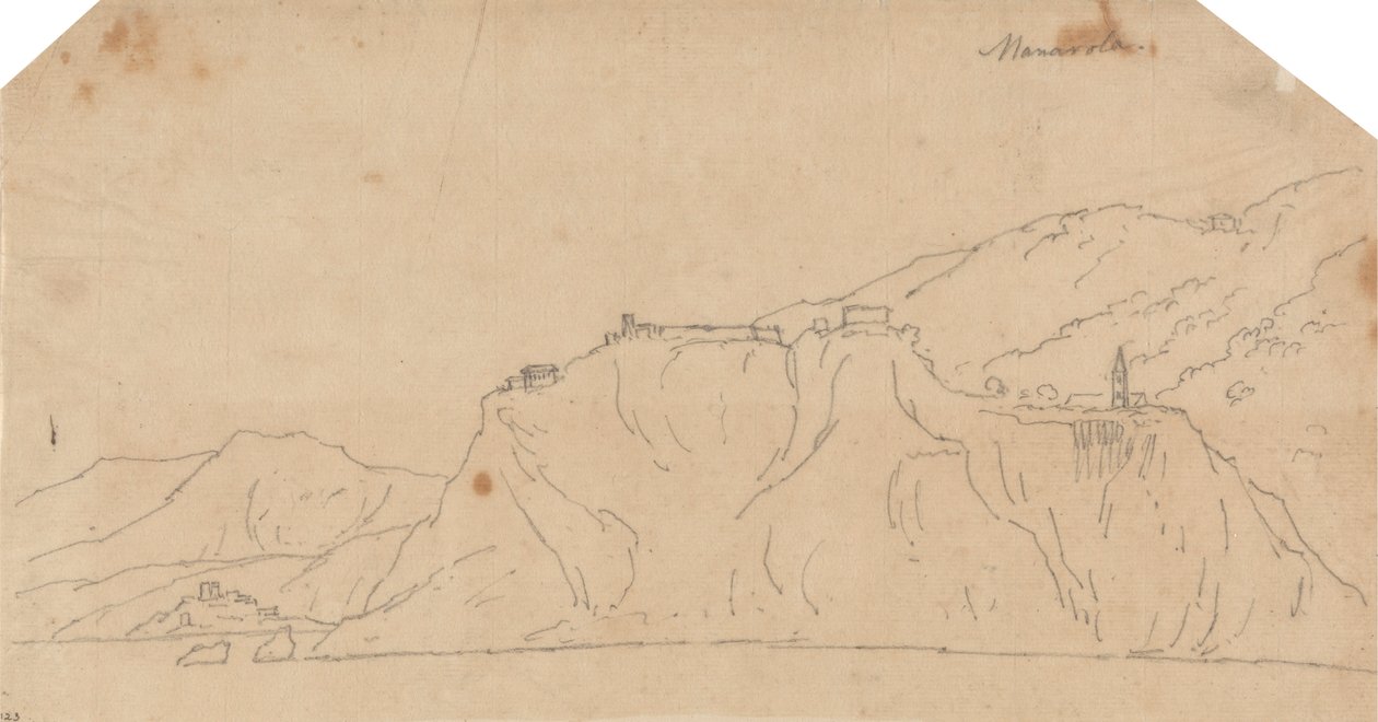 Manarola von John Robert Cozens