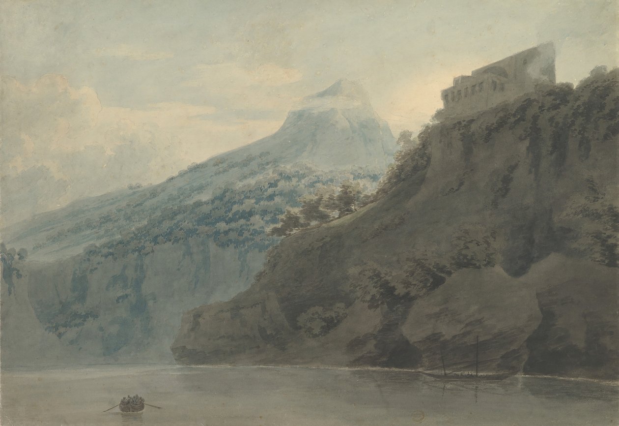 Am Golf von Salerno in der Nähe von Vietri, September 1782 oder später von John Robert Cozens