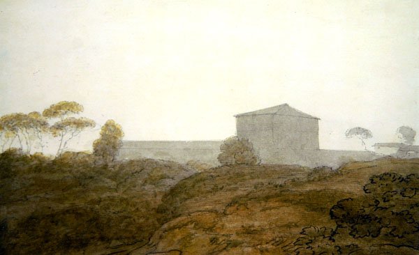 Villa Lante, Rom von John Robert Cozens