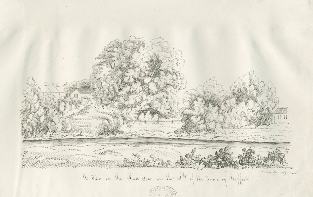 Stafford - Fluss Sow von John Robert Fernyhough