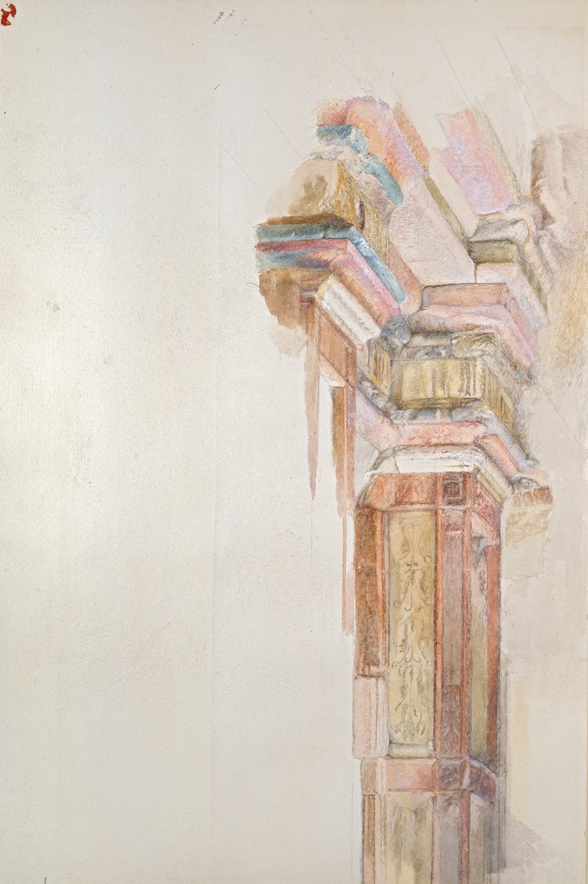 Der Palazzo Gambacorti, Pisa, 27. - 30. April 1872 von John Ruskin