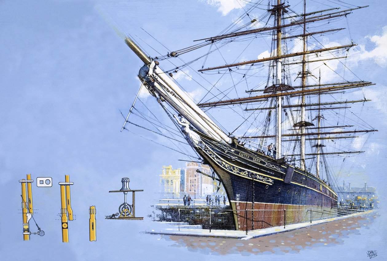 Der Teeklipper Cutty Sark von John S. Smith