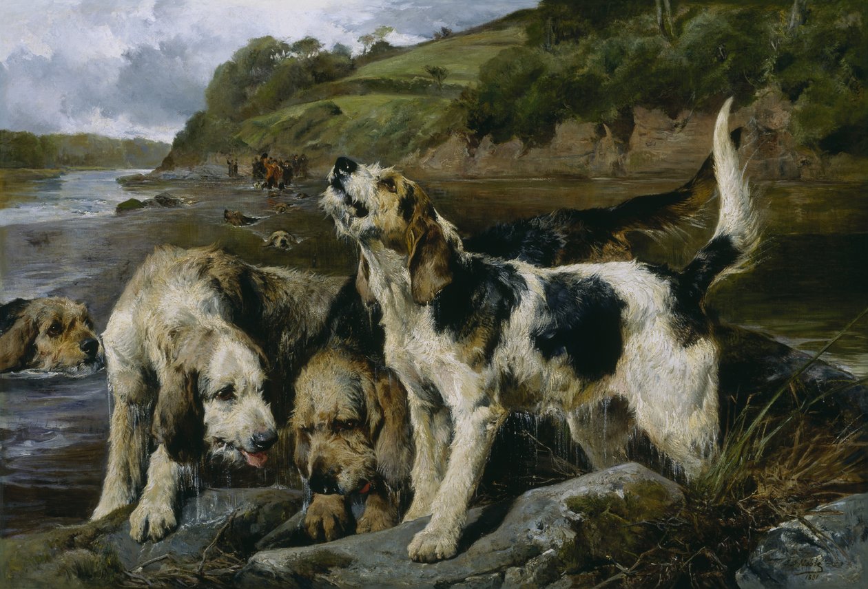 Otterjagd oder Auf der Fährte von John Sargent Noble