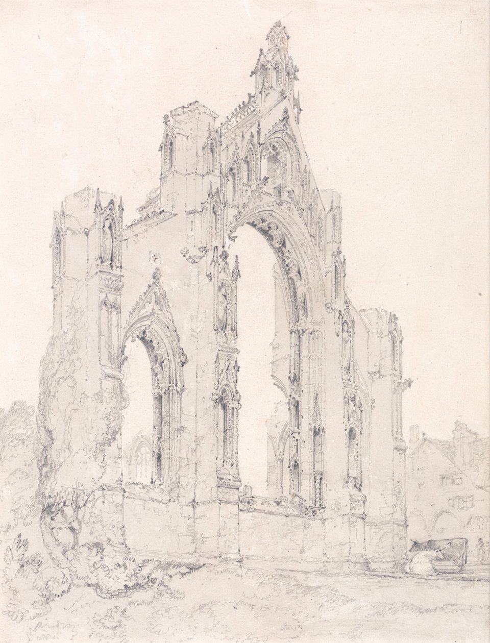 Ostende der Kirche von Howden, Yorkshire von John Sell Cotman