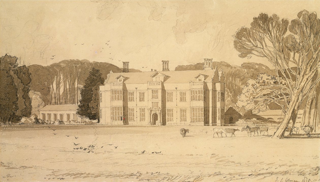 Felbrigg Hall, Norfolk, 1818 von John Sell Cotman
