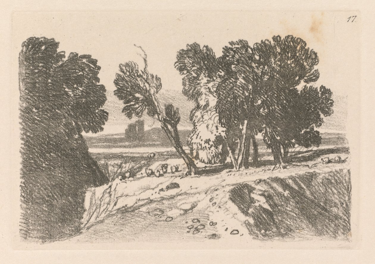Liber Studiorum: Tafel 17, Eine Studie von John Sell Cotman