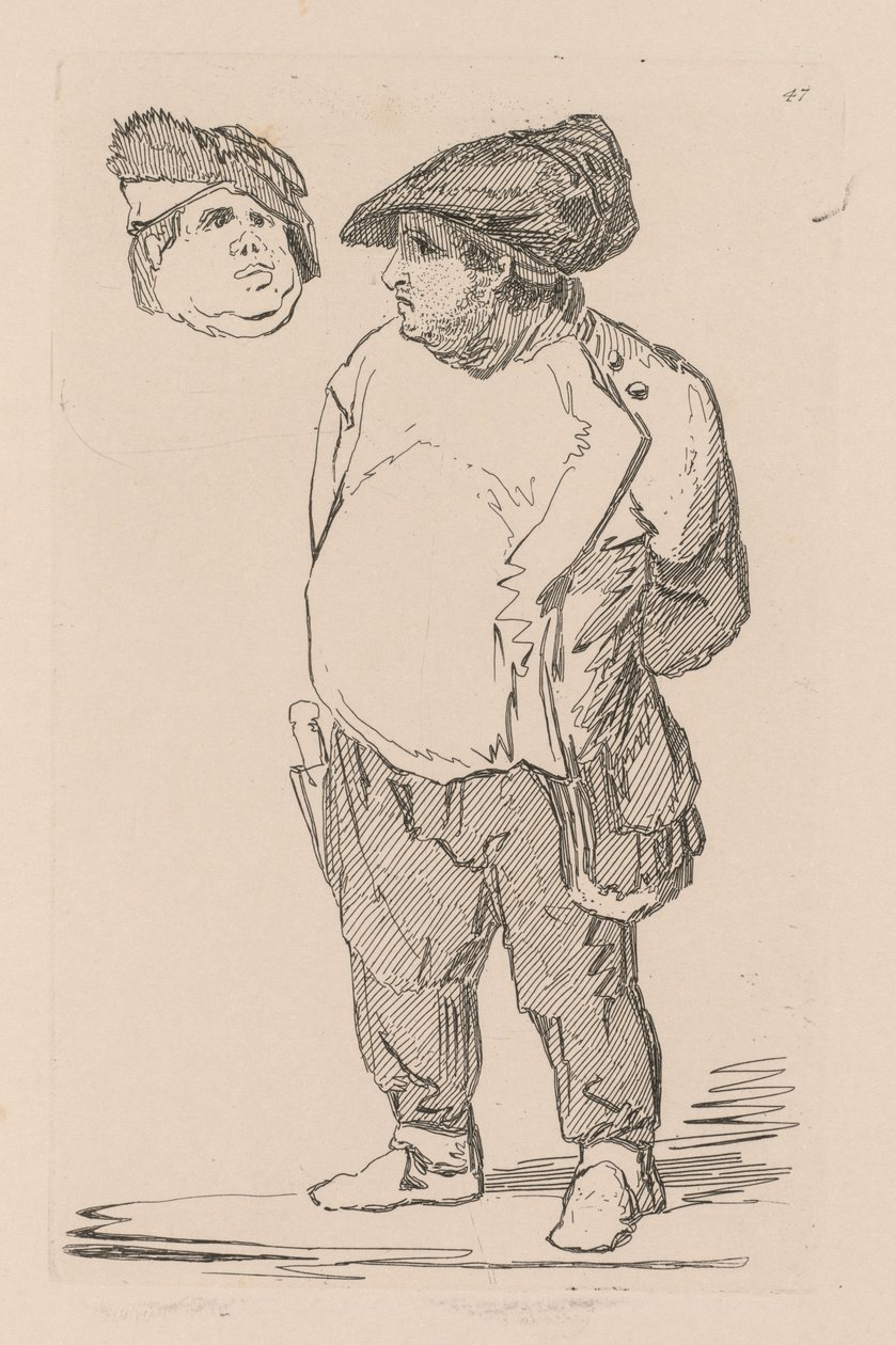 Liber Studiorum: Tafel 47, Eine Studie von John Sell Cotman