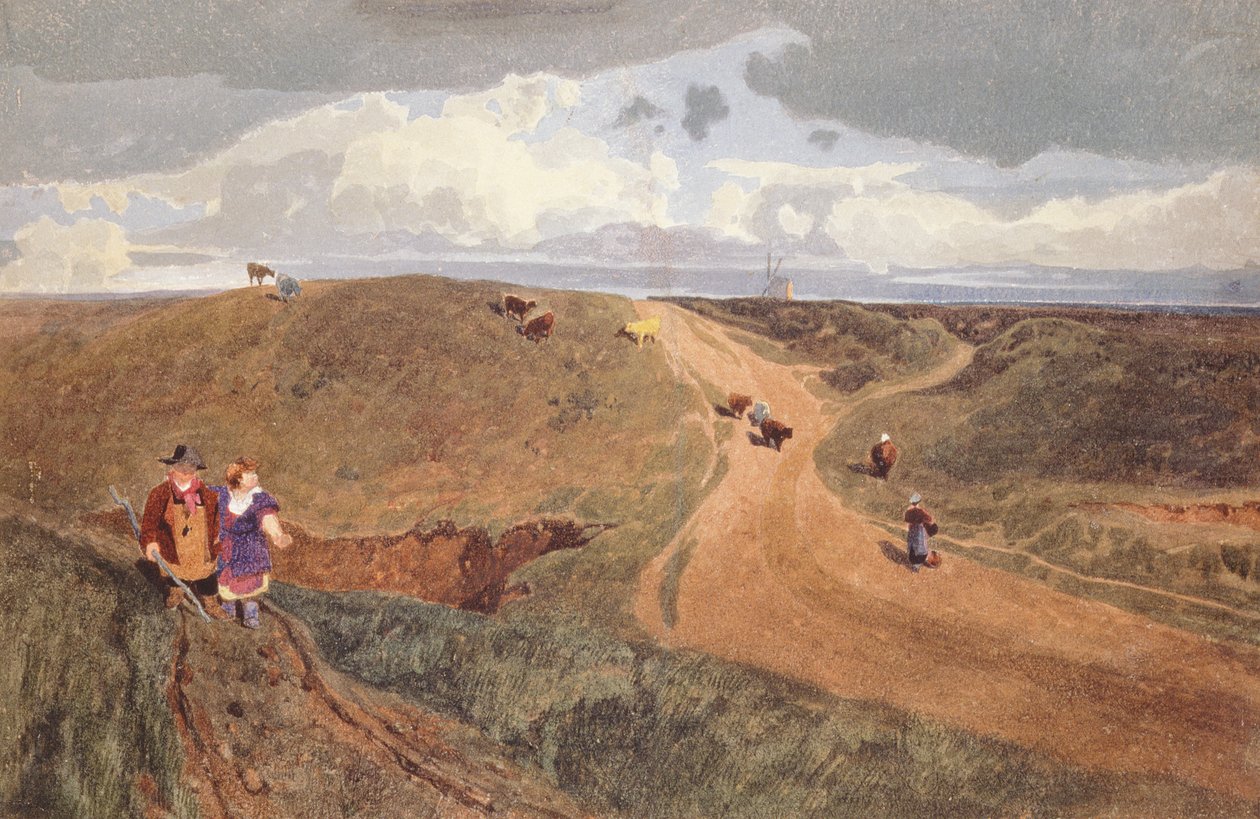 Mousehold Heath, Norwich, ca. 1810 von John Sell Cotman