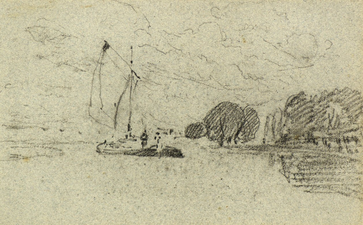 Segelbark von John Sell Cotman