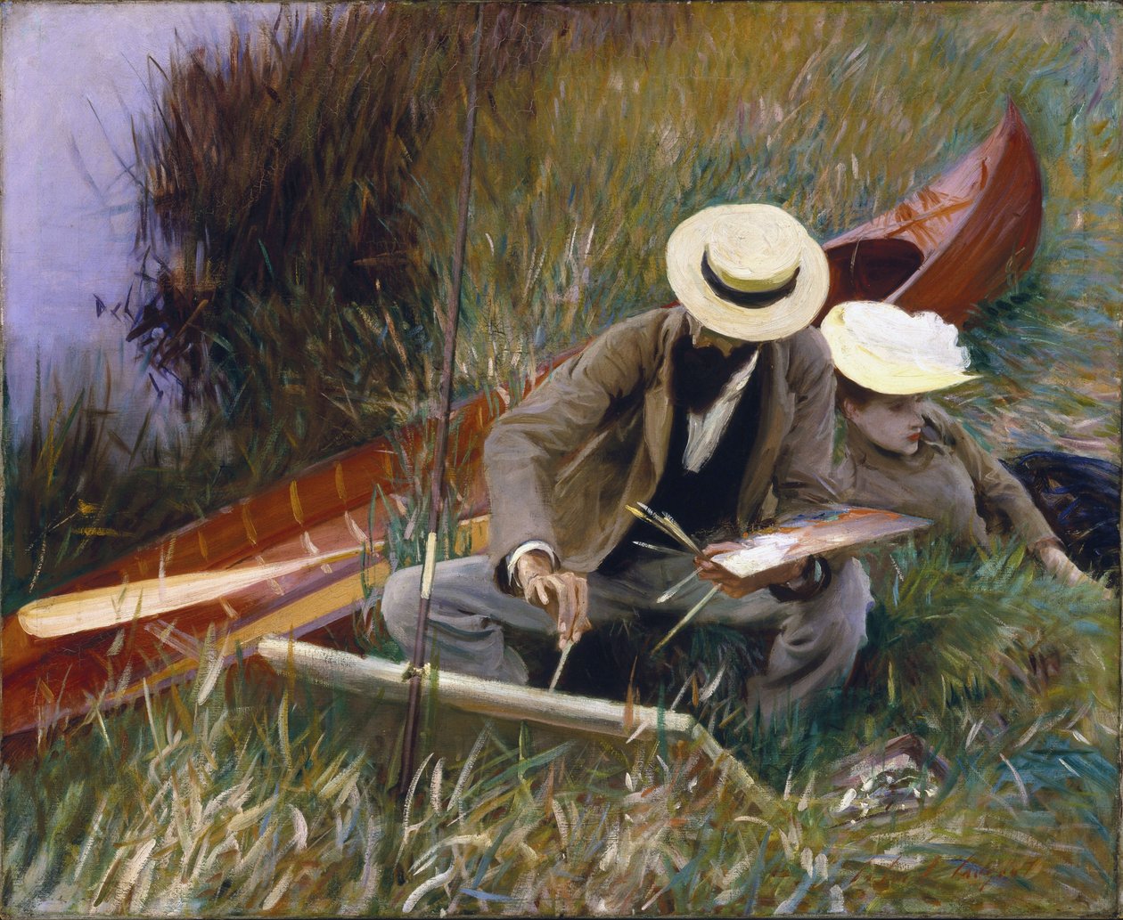 Eine Studie im Freien von John Singer Sargent