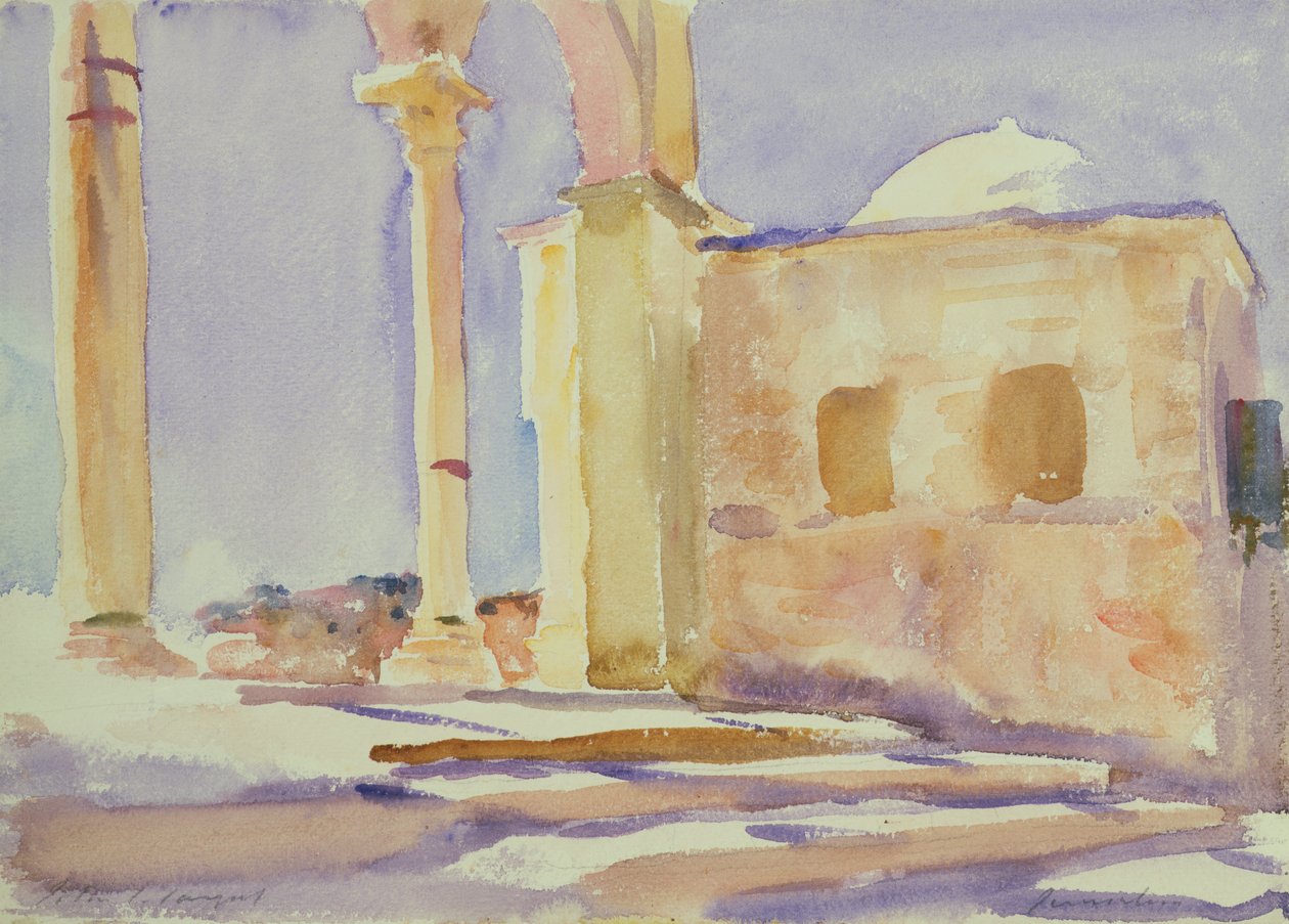 Felsendom, Jerusalem von John Singer Sargent