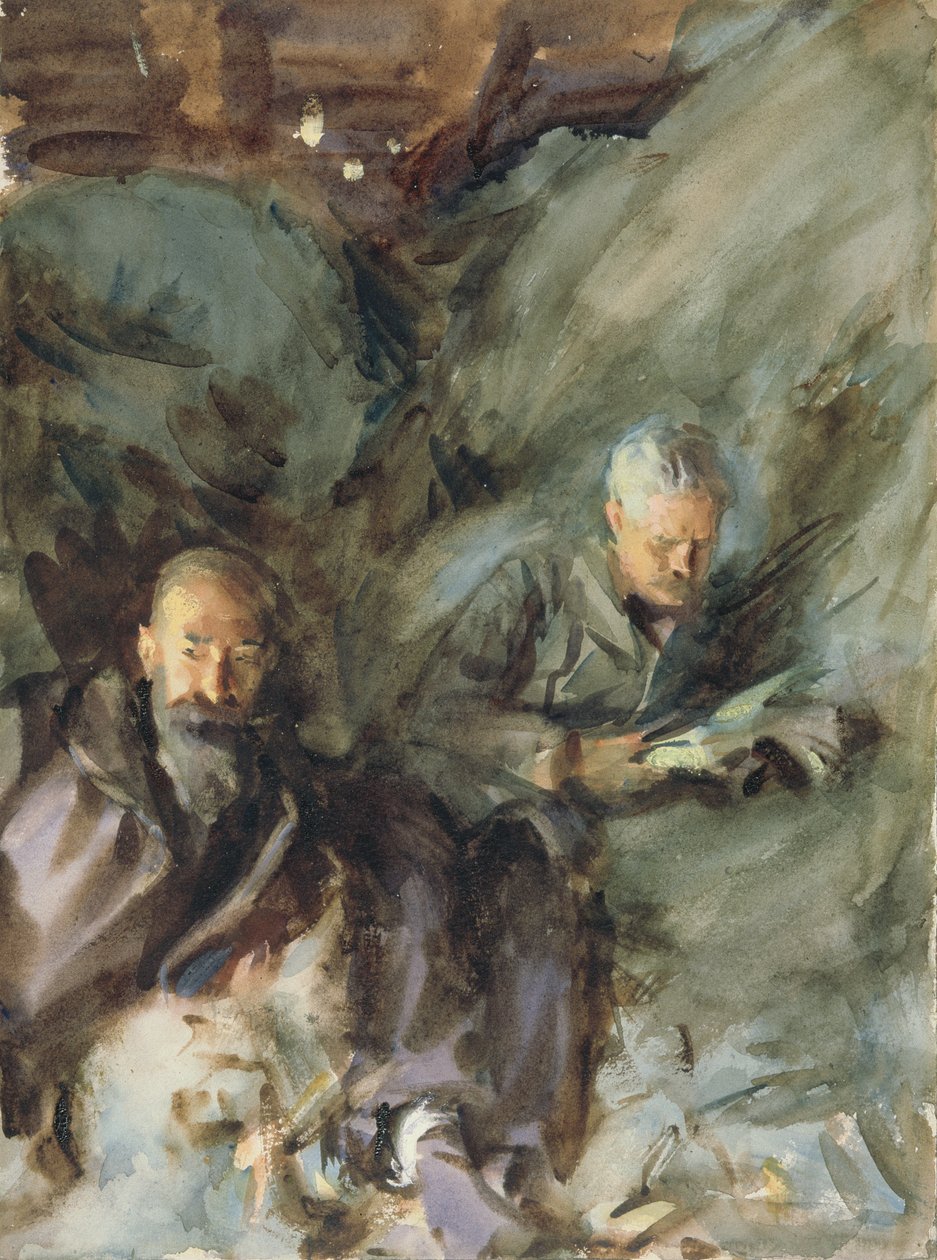 In einem Heuboden, ca. 1904-07 von John Singer Sargent