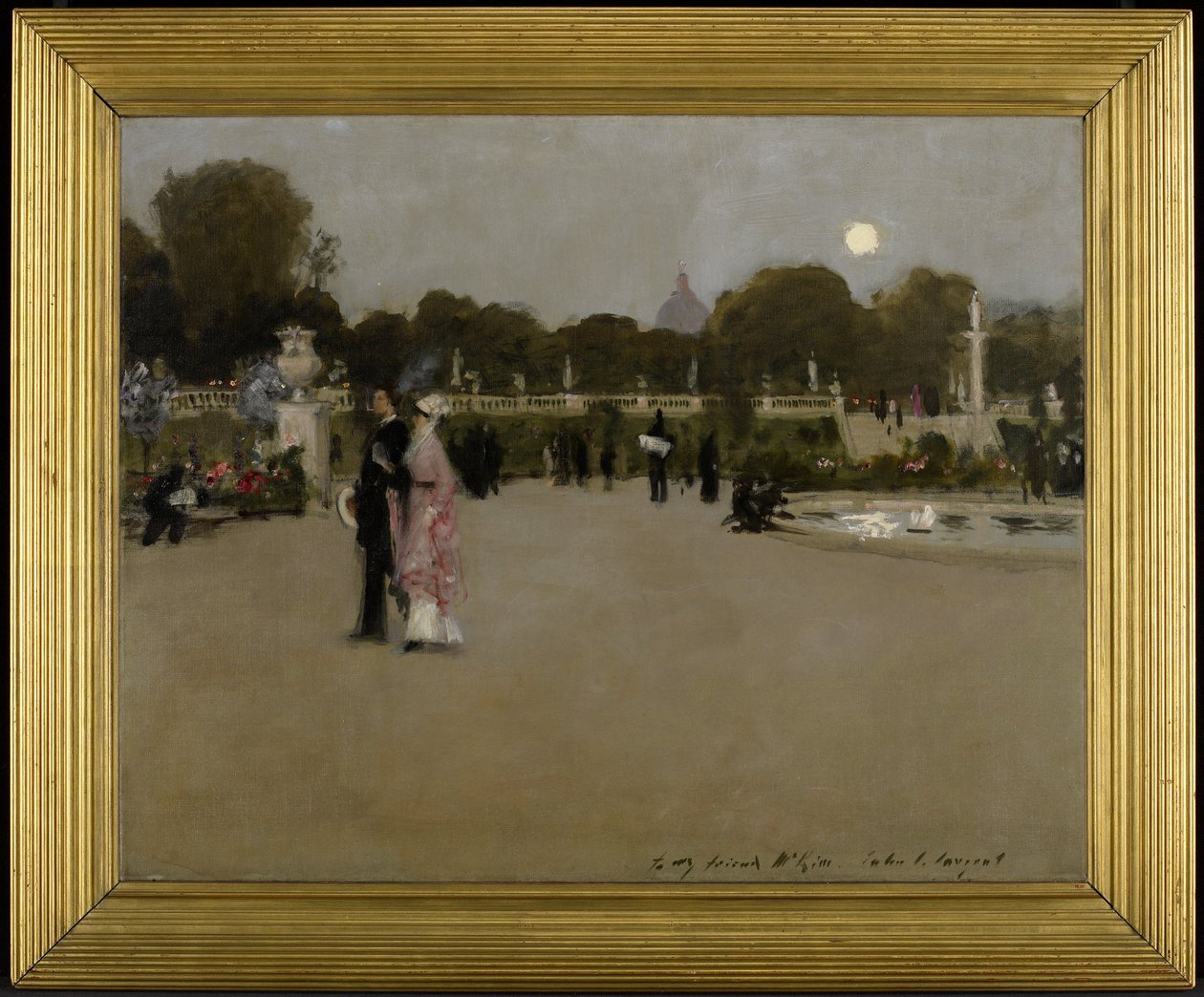 Luxemburg-Gärten in der Dämmerung von John Singer Sargent